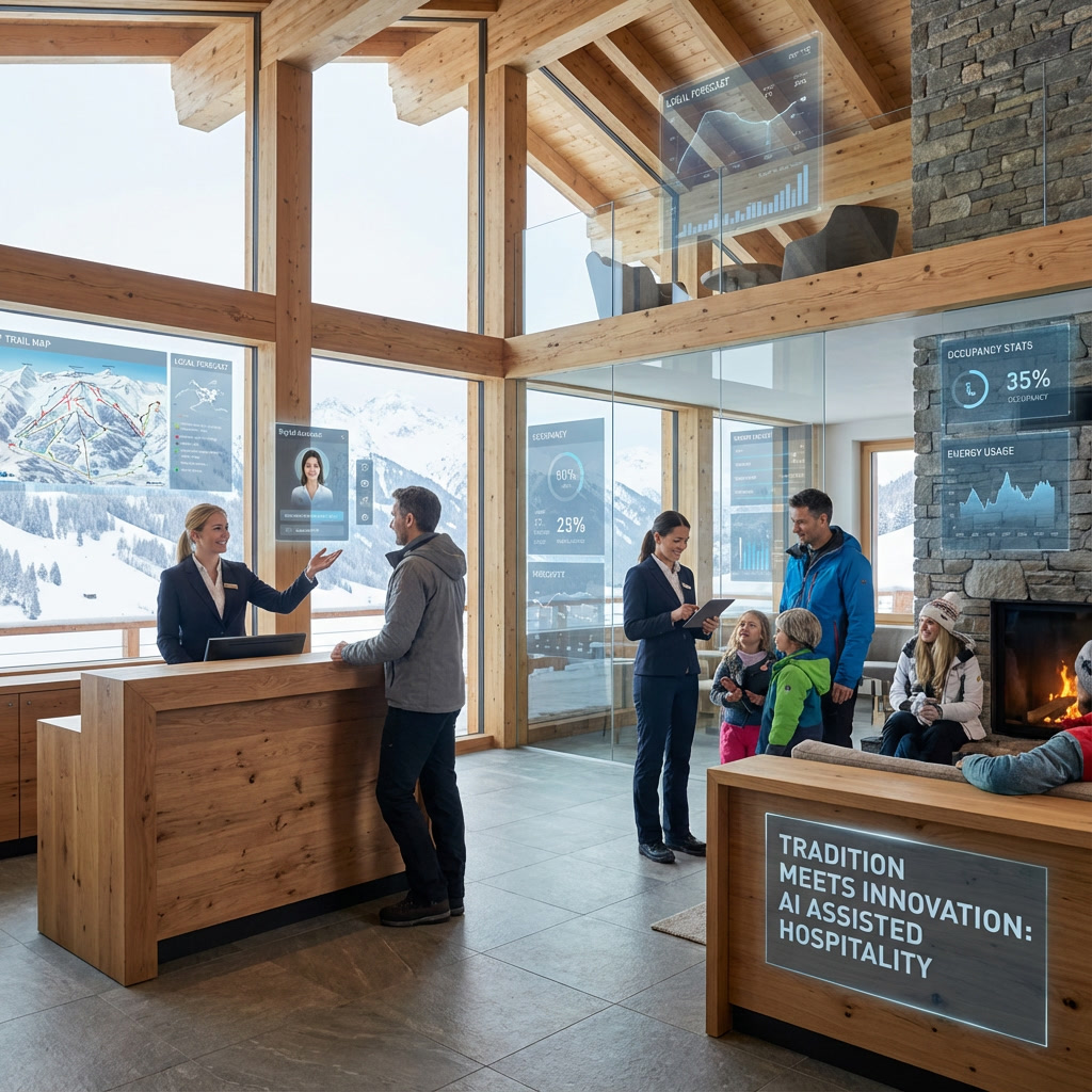 Wintertourismus in den österreichischen Alpen