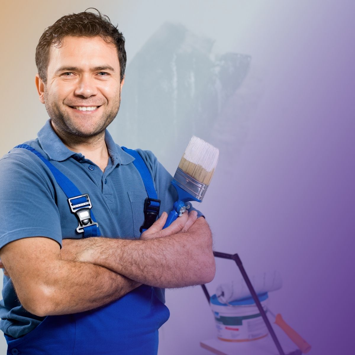 Handwerker bei der Arbeit